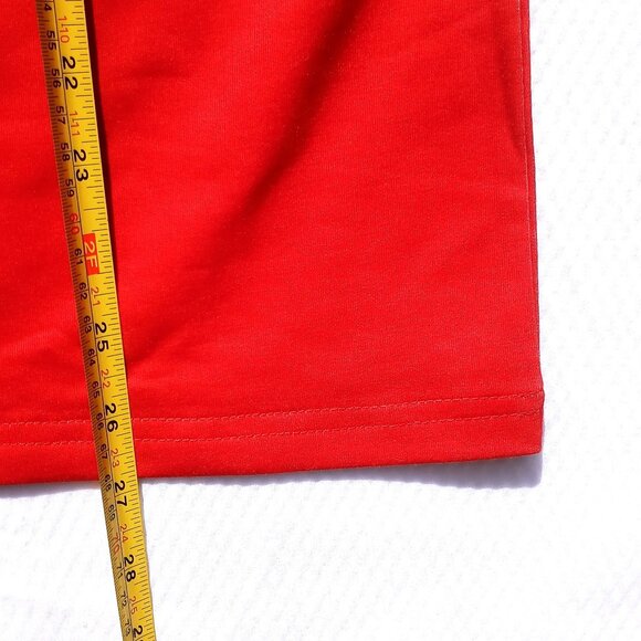 Exclusive Women's Shirt XXL Red White Forest Dotted Print Long Sleeve Blouse - Picture 11 of 11